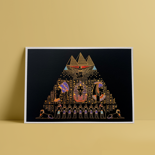 Egyptian Pyramid Print