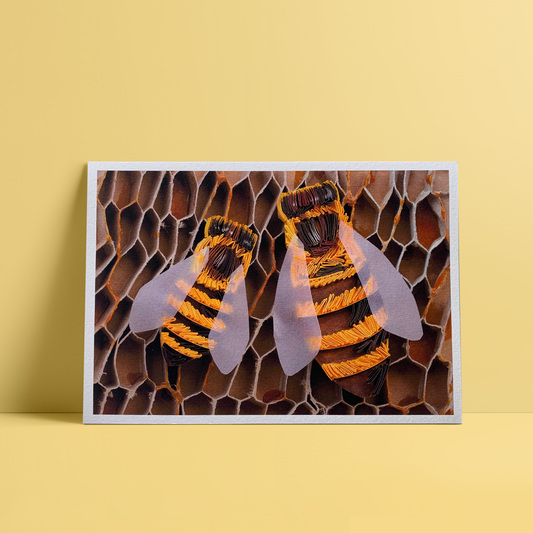 Honey bee Print