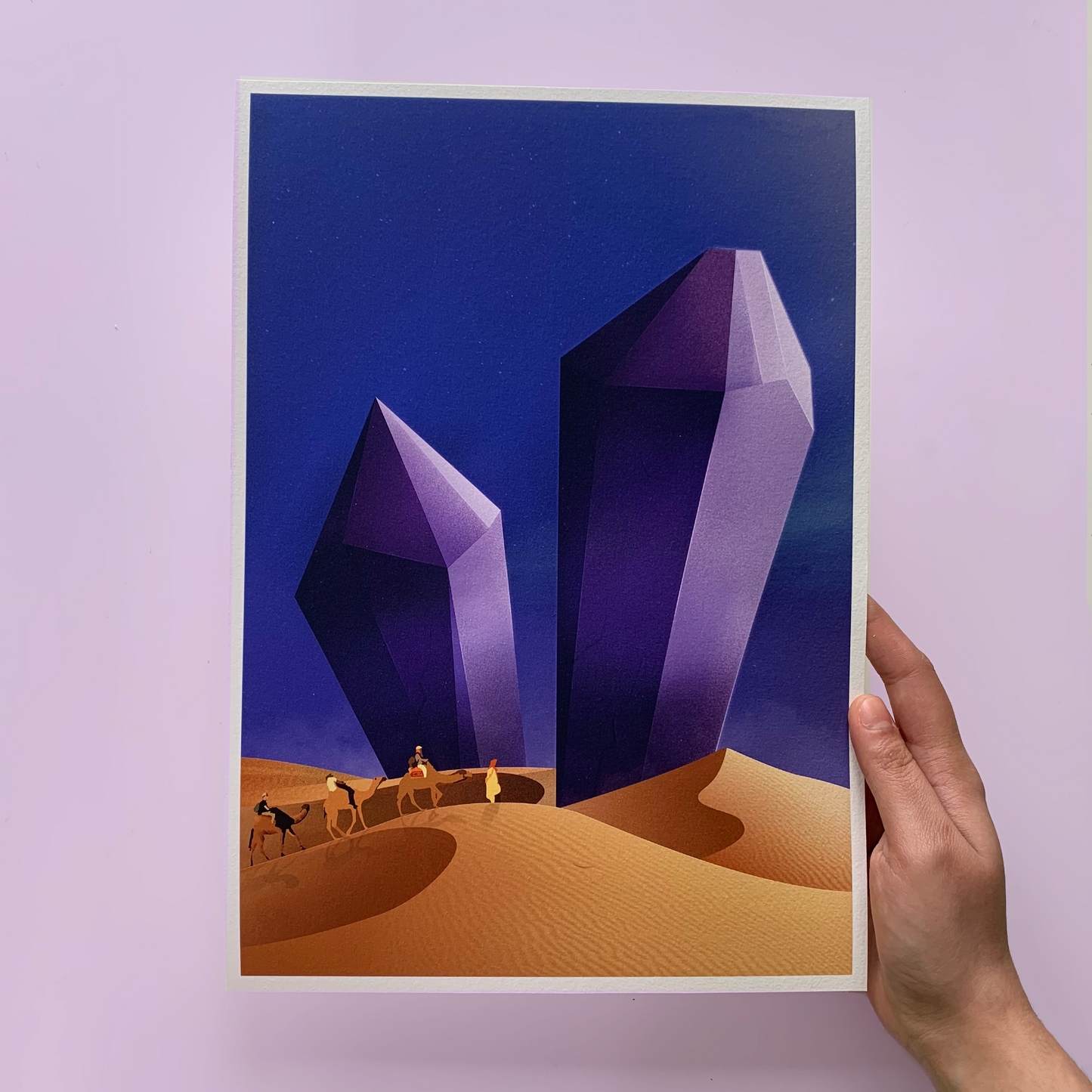 Crystal - Surreal Illustration Print